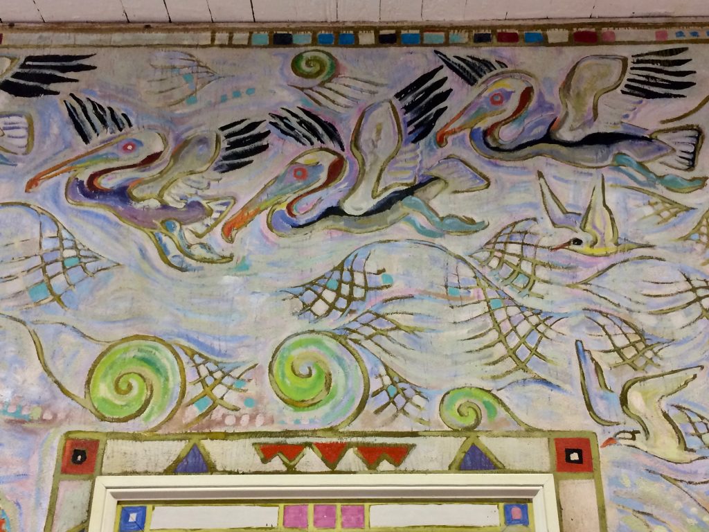 Walter Anderson's paintings of pelicans